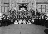 Marching Hundred photograph from 1938